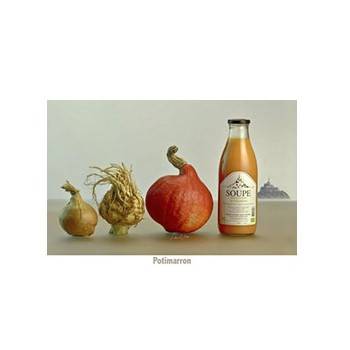 Fruits et légumes Soupe potimarron bio - 1 litre FERME DU POLDER