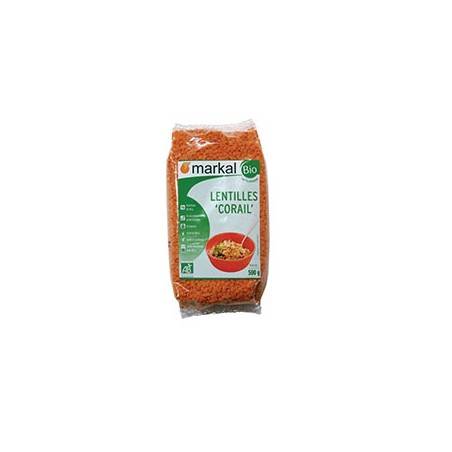 Lentilles corail- 500 gFruits et légumes secsBIODIS