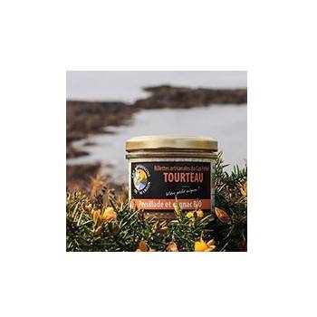Conserve de poisson-Rillettes Artisanales de Tourteau - 95 G-POISSONS DE MARION