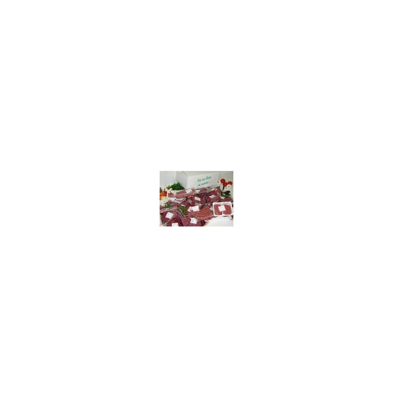 Viandes et Charcuterie-Caissette boeuf Limousine bio- option haché 10 kg-FERME DE PRADENN Viandes et Charcuterie-Caissette boeuf Limousine bio- option haché 10 kg-FERME DE PRADENN