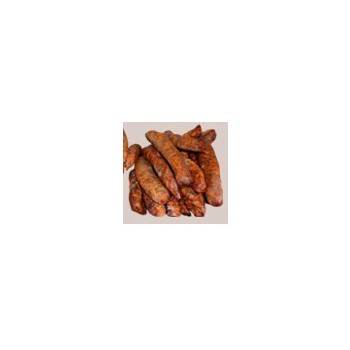 Viandes et Charcuterie-Saucisse fumée (2 bouts) - 300 g-CHARCUTERIES DE MONTIFAULT