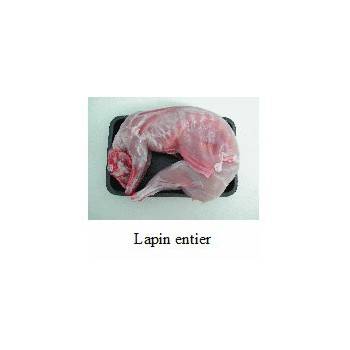 Viandes et Charcuterie-Lapin entier 1.5 kg (+/- 50 gr)-JANZE VOLAILLES