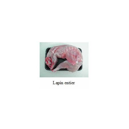 Lapin entier 1.3 kg (+/- 50 gr)Viandes et charcuterieJANZE VOLAILLES