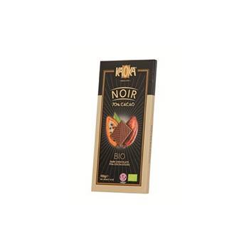 Produits Bio Tablette chocolat noir bio- 100 g BIODIS