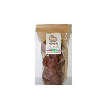 Boulangerie-Cookies Chocolat Bio Sans Glüten - 180 Grs-CARRE RONDS