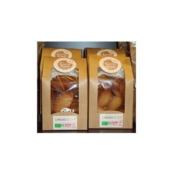 Langues de chat bio sans glüten - 150 grs