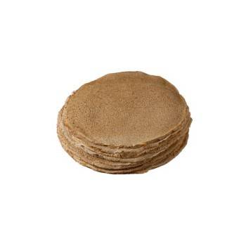 Galettes et crêpes-Galettes de blé noir SANS SEL - Par 6-CREPERIE COLAS