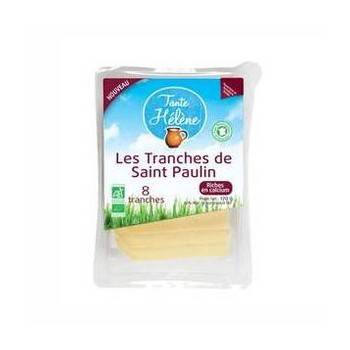 Saint Paulin en tranches 170g BIO-Fromage lait pasteurisé-BIODIS FRAIS