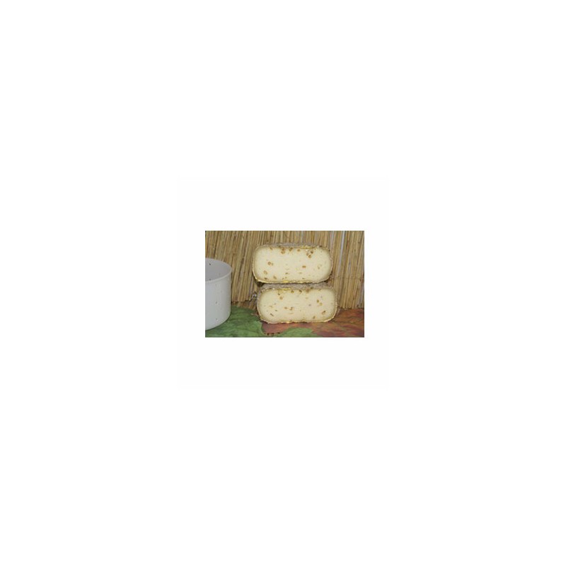 Le frais-Tome de Brebis au Fenugrec - 200 g-LA CAPRARIUS Le frais-Tome de Brebis au Fenugrec - 200 g-LA CAPRARIUS