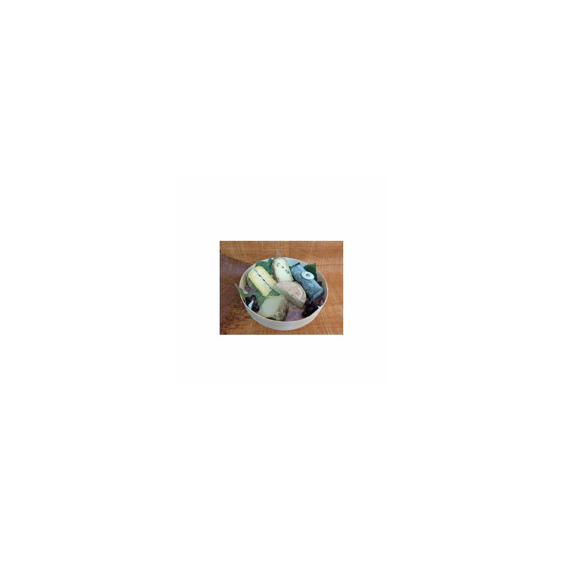 Le frais-Boite cadeau petite folie - 5 fromages-LA CAPRARIUS Le frais-Boite cadeau petite folie - 5 fromages-LA CAPRARIUS