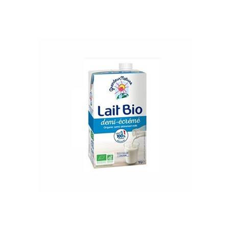 Lait UHT (brique) demi-écrémé bio- 1 lProduits fraisBIODIS FRAIS