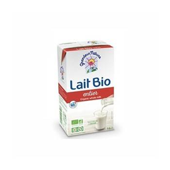Lait UHT (brique) entier bio- 1 l-Produits frais-BIODIS FRAIS
