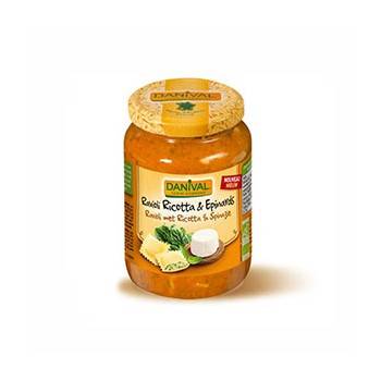 Plats cuisinés-Ravioli ricotta et épinard - Bio 670 grs-BIODIS