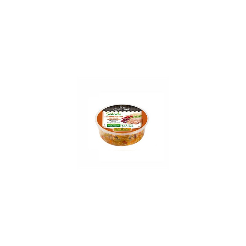 Plats cuisinés-salade mexicaine bio - 180 grs-BIODIS Plats cuisinés-salade mexicaine bio - 180 grs-BIODIS