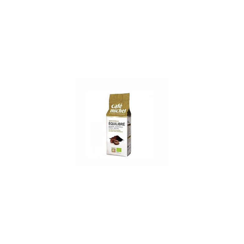 Café, tisane, Kombucha-Café bio moulu mélange équilibré-250 g-BIODIS