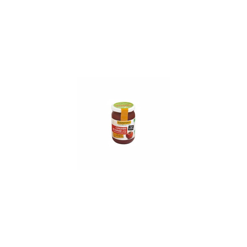 Produits Bio-Concentré de tomates (Marmande) 22% -200 g-BIODIS Produits Bio-Concentré de tomates (Marmande) 22% -200 g-BIODIS