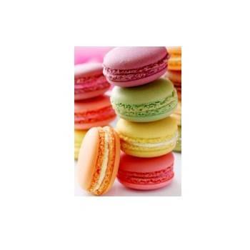 Chocolat et macarons-Macarons sucrés - 12 pièces-FOURNIL DE NICOLAS