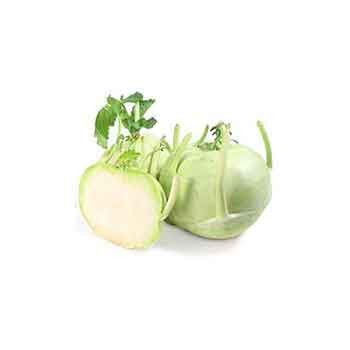 Choux, radis ... Chou Rave vert - bio piece LEGUMES DE VALBO