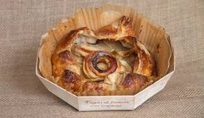 Boulangerie-Croustade aux pommes bio - pièce-Fagots et Froment