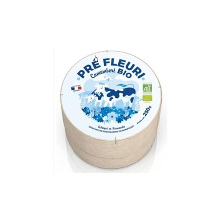 Camembert lait pasteurisé Bio - 250 gFromage lait pasteuriséBIODIS FRAIS