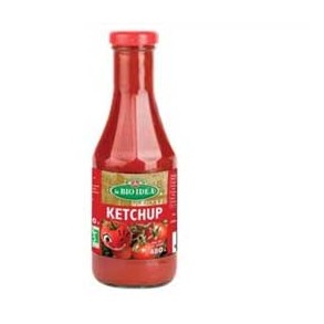 Produits Bio-Ketchup bio (bouteille en verre)- 480 g-BIODIS