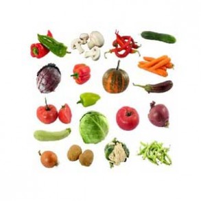 Paniers de légumes Panier ROUGE - légumes et fruits PANIERS LEGUMES - MIXTE