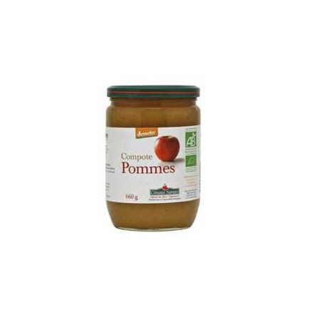 compote pommes bio - 660 gConfitures, crêpes, galettesCOTEAUX NANTAIS