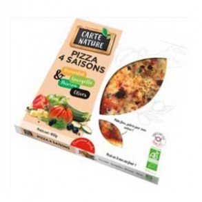 Pizza bio 4 saisons 400 grs-Pizza et pâtes bio-BIODIS