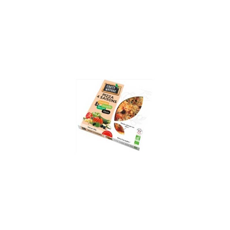 Pizza bio 4 saisons 400 grs-Pizza et pâtes bio-BIODIS Pizza bio 4 saisons 400 grs-Pizza et pâtes bio-BIODIS