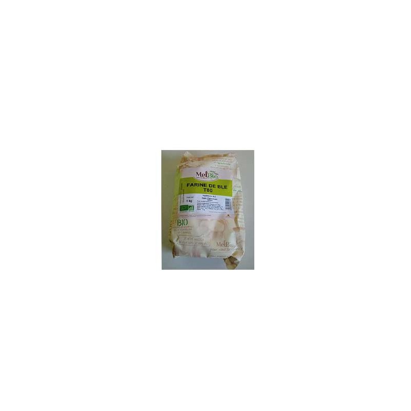 catalogue produits-Farine de blé - T80- 1kg-BIODIS