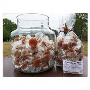 Miel, pain d'épices ...-Caramels au miel- 150 grs-Meslé Jérome