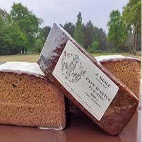 Miel, pain d'épices ...-Pain d'épices pur miel - 500 grs-Meslé Jérome