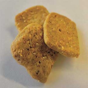 Biscuits apéritifs salés-Biscuits aux graines de sésame-120 grs-Vanessa et Baptiste