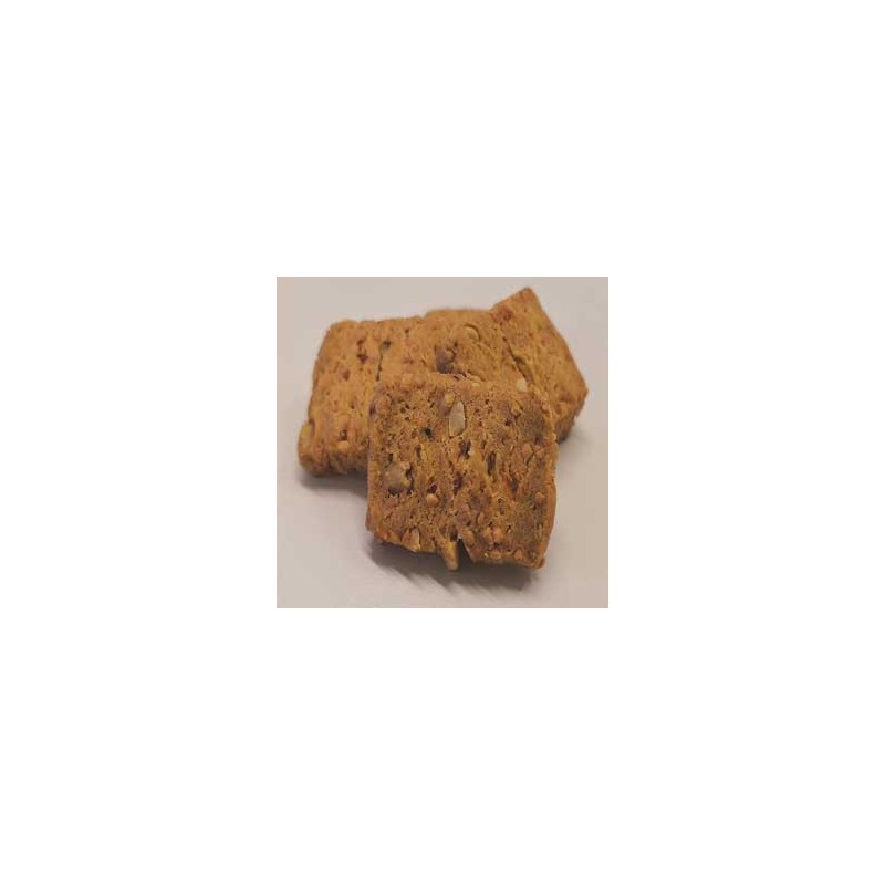 Biscuits apéritifs salés-Biscuits noisettes et piment espelette-120 grs-Vanessa et Baptiste Biscuits apéritifs salés-Biscuits noisettes et piment espelette-120 grs-Vanessa et Baptiste