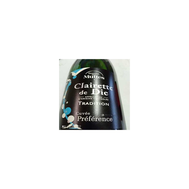 Cidres et vins pétillants-Clairette de Die Cuvée Préférence (75 cl)-LA CAVE BREALAISE