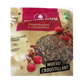 Produits Bio-Muesli Framboise et chocolat - 500 g-BIODIS