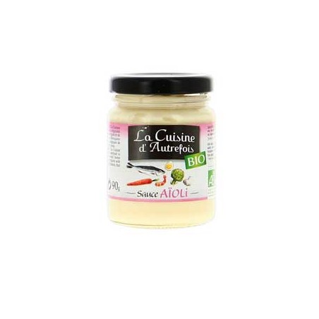 Sauce aïoli bio- 90 grsProduits BioBIODIS