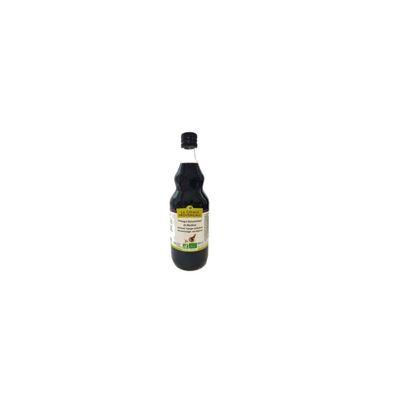 Produits Bio Vinaigre balsamique de modène bio- 50 cl BIODIS