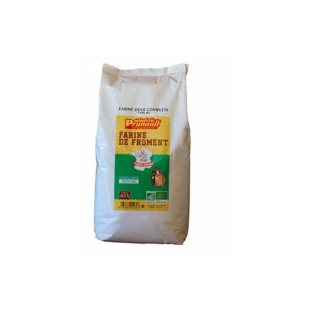 Farine de blé - T80- 2kg500Farine BioMINOTERIE PRUNAULT