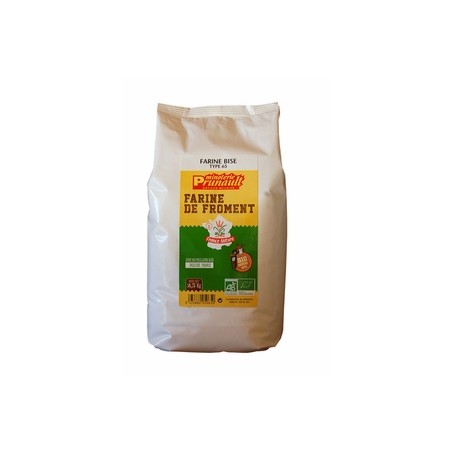 Farine de blé BIO - T65- 2kg500Farine BioMINOTERIE PRUNAULT