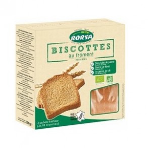 Produits Bio-Biscottes bio -2*18 tranches-BIODIS