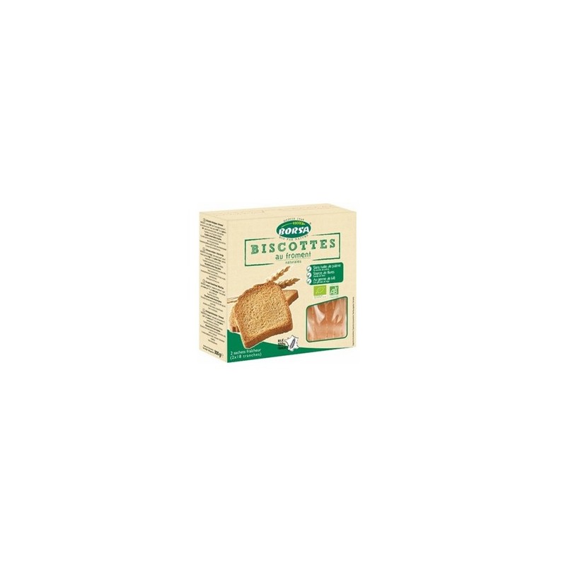 Produits Bio Biscottes bio -2*17 tranches BIODIS