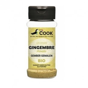 Produits Bio Gingembre poudre bio - 30 g BIODIS