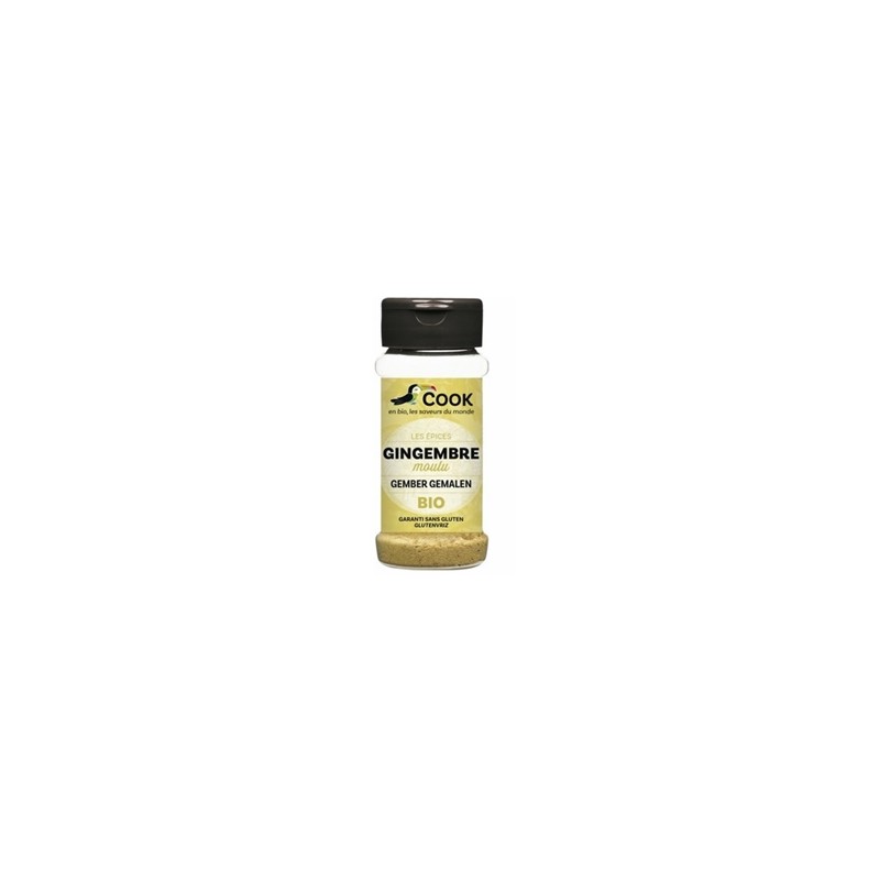 Produits Bio Gingembre poudre bio - 30 g BIODIS Produits Bio Gingembre poudre bio - 30 g BIODIS