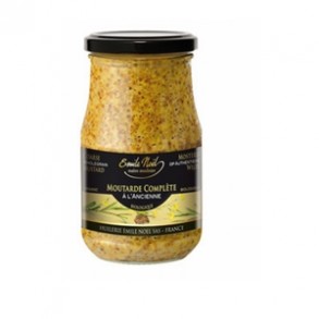 Produits Bio-Moutarde à l'ancienne bio - 200 g-BIODIS