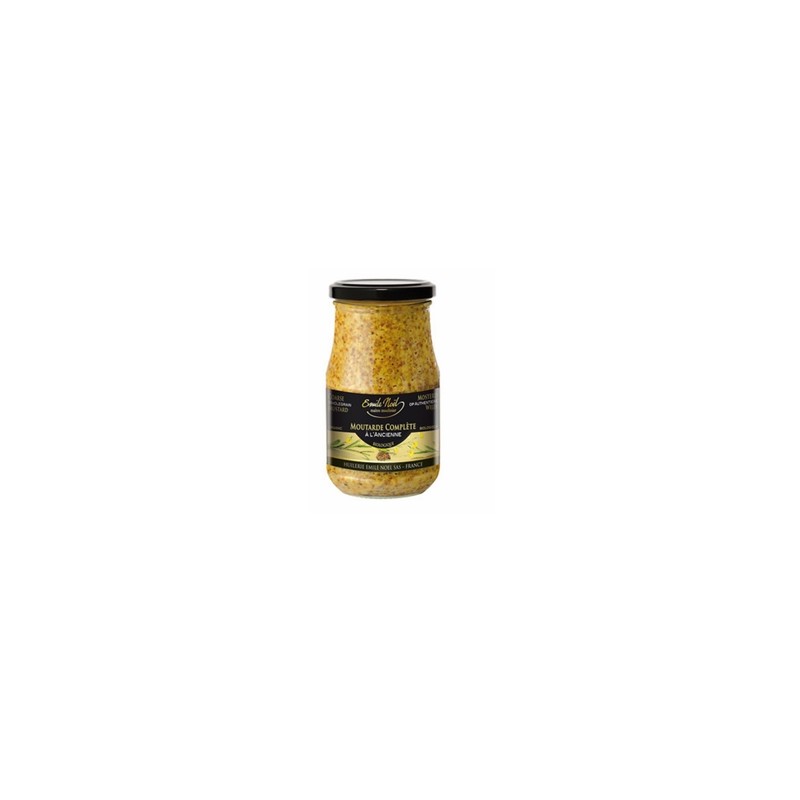 Produits Bio-Moutarde à l'ancienne bio - 200 g-BIODIS Produits Bio-Moutarde à l'ancienne bio - 200 g-BIODIS