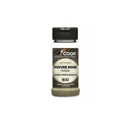 Poivre noir moulu bio - 45 gProduits BioBIODIS