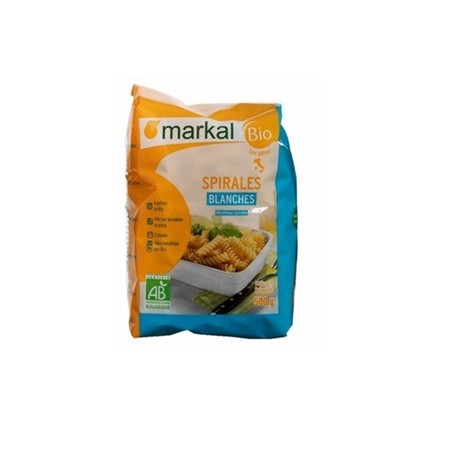 Pate blanche spirale bio- 500 gles pâtesBIODIS