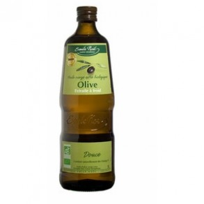 Produits Bio Huile d'olive bio saveur douce- 1 litre BIODIS
