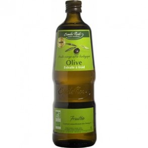 Produits Bio-Huile d'olive bio saveur fruitée- 1 litre-BIODIS